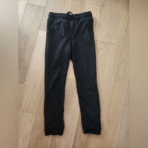ANDY & EVAN | Skinny leg black track pant
